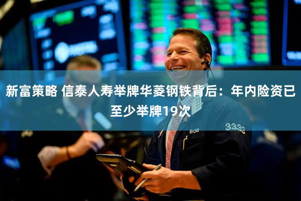 新富策略 信泰人寿举牌华菱钢铁背后：年内险资已至少举牌19次